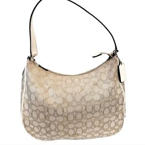 Coach Outline Signature Hobo